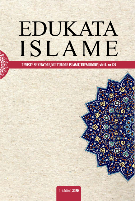 Kopertina e revistës Edukata islame nr 122