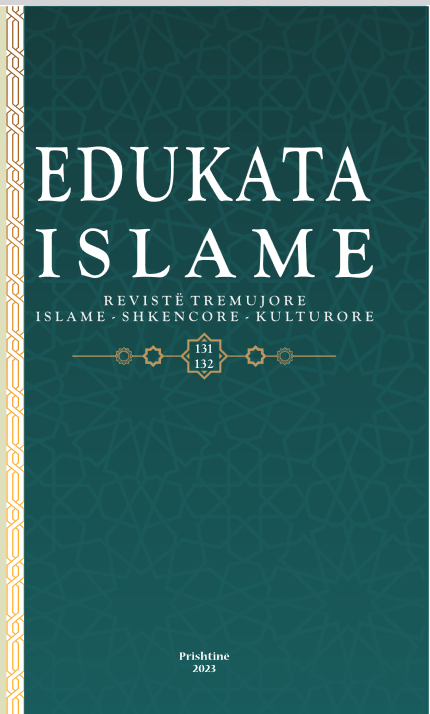 Kopertina e revistës Edukata islame nr 131-132