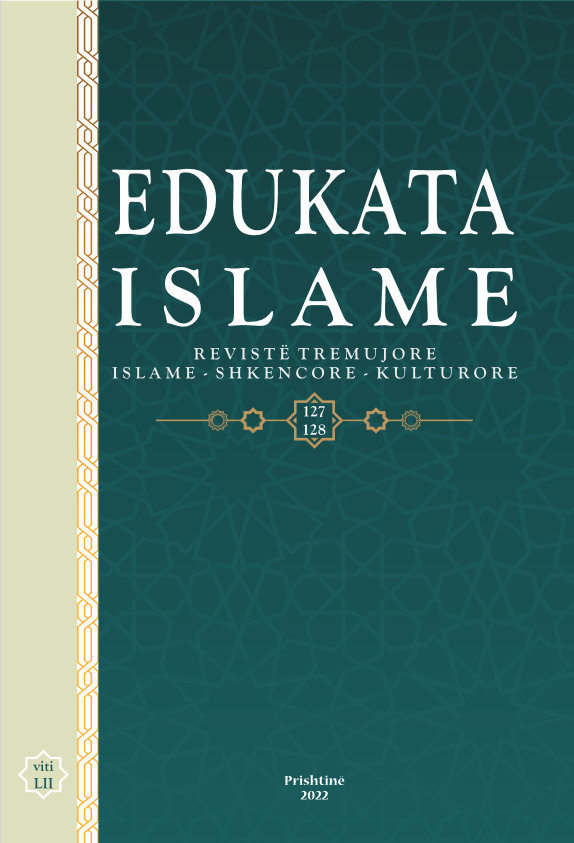 Kopertina e revistës Edukata islame nr 127-128